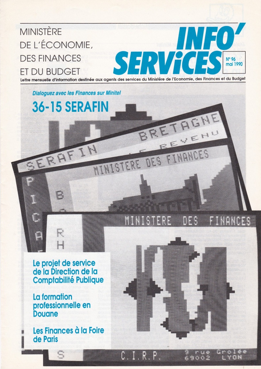 Promotion du 3615 SERAFIN en mai 1990