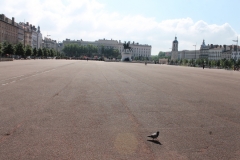 La place Bellecour à Lyon (mai 2014)